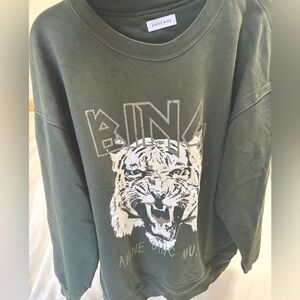 Anine Bing Tiger Sweatshirt size Large